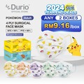 Durio 546A Pokémon 4 Ply Surgical Face Mask 